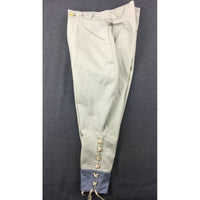 WW2 France French Officer Mastic Pants Breeches Heavy Cotton