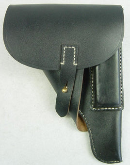German WWII P-38 Softshell Leather Holster P38 Black
