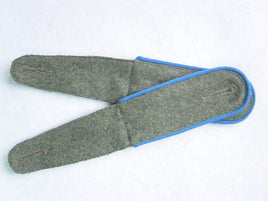 WWII German Shoulder Board Fieldgrey Board With Dark Blue Pipe