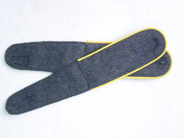 WWII German Shoulder Board Fieldblue Board With Yellow Pipe