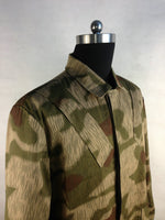 WWII German Luftwaffe Fallschirmjage Smock Tan Water Camo