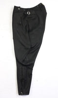 WW2 German Elite M32 Black Gabardine Breeches Dress Pants