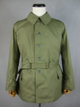 WW2 France French Army Model 1938 Bourgeron Jacket Light Green