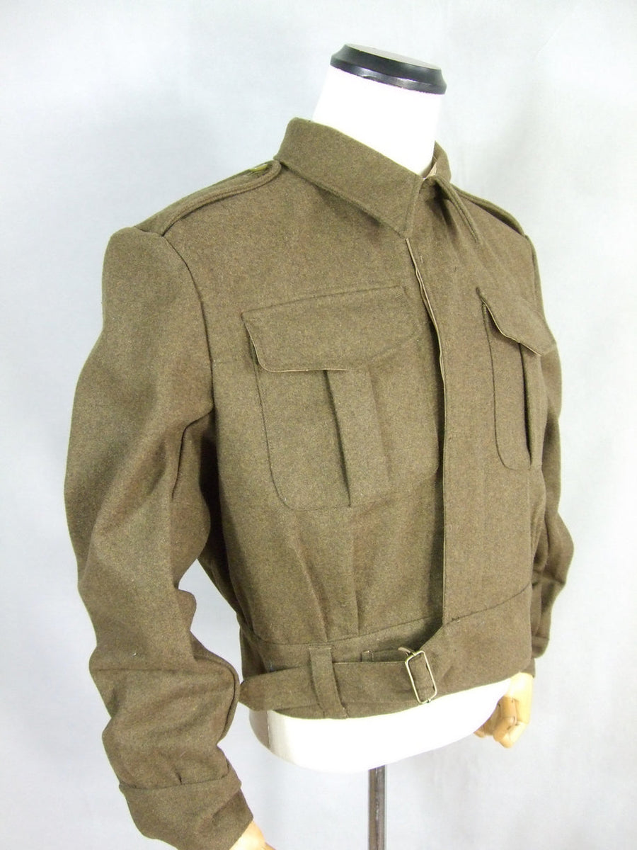WWII Great Britain British Army P37 Battle Dress Uniform Wool Jacket T ...