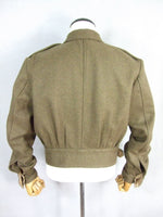 WWII Great Britain British Army P37 Battle Dress Uniform Wool Jacket Tunic
