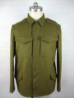 WWII Czechoslovak Green Wool VZ.21 VZ21 Field Tunic Jacket