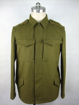 WWII Czechoslovak Green Wool VZ.21 VZ21 Field Tunic Jacket