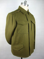 WWII Czechoslovak Green Wool VZ.21 VZ21 Field Tunic Jacket