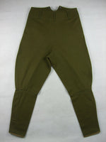 WWII Czechoslovak Green Wool VZ.21 VZ21 Field Pants Breeches