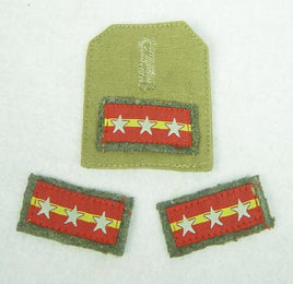 WWII IJA NCO Collar Tabs & Tropic Breast Rank Replic