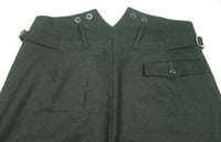 Pantalon de culotte en laine noire M32 de l'élite allemande de la Seconde Guerre mondiale 