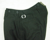 Pantalon de culotte en laine noire M32 de l'élite allemande de la Seconde Guerre mondiale 