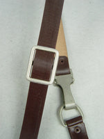 WW2 German Elite Cross Strap Dark Brown