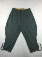 WW1 Italy Grey Green Wool Pants Pantalone Breeches