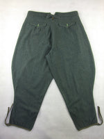 WW1 Italy Grey Green Wool Pants Pantalone Breeches