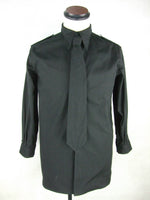 WW2 Italy Italian Camicia Black Cotton Service Shirt + Tie