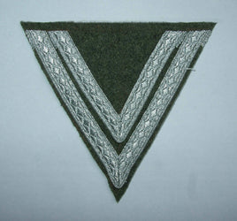 WWII German Sleeve Gefreiter Chevrons Army Fieldgrey Wool II