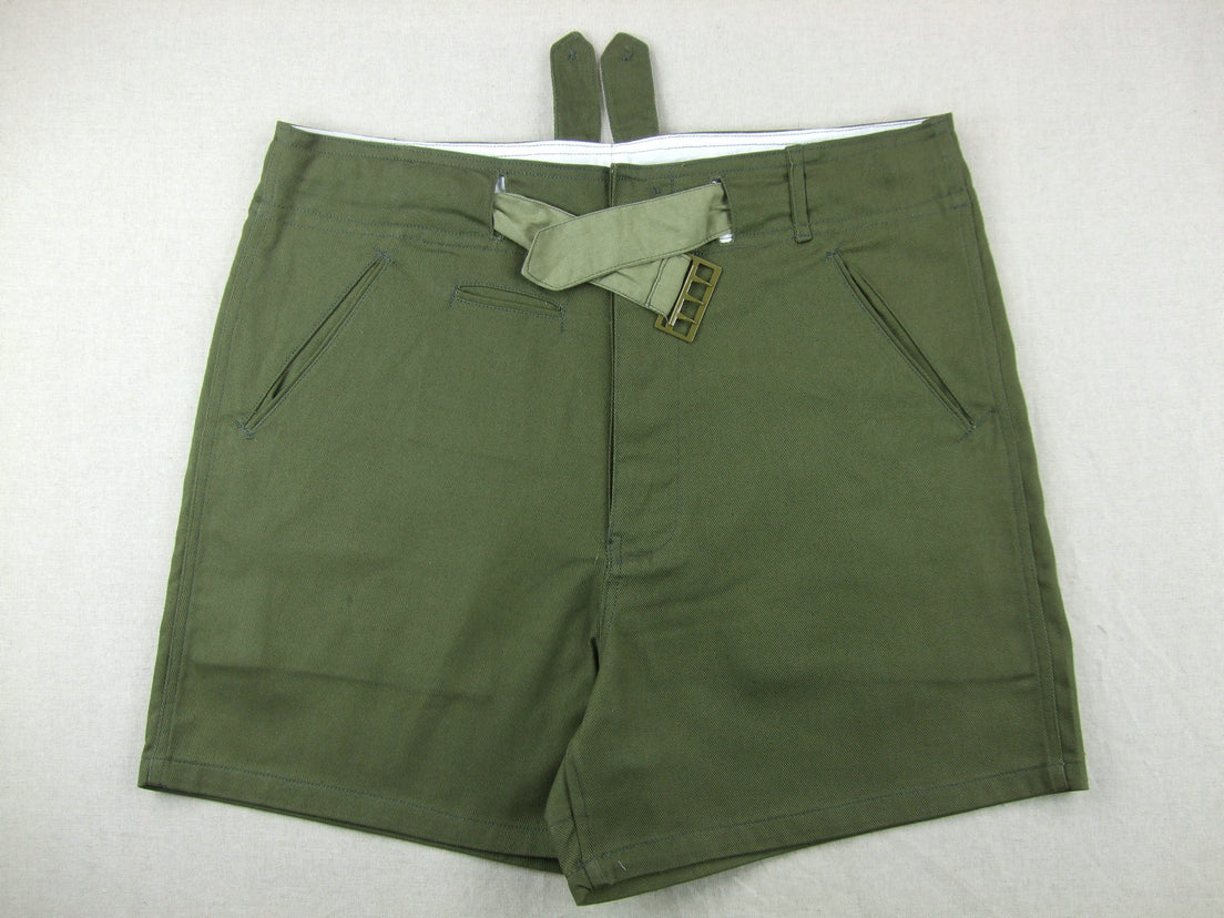 WWII German DAK Afrikakorps Combat Shorts Green| Hikimilitariashop