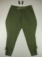 WWII German DAK Afrikakorps Breeches Green