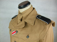 WWII German Elite Afrikakorps Combat Tunic Jacket