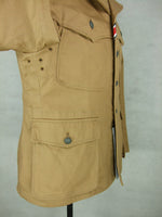 WWII German Elite Afrikakorps Combat Tunic Jacket