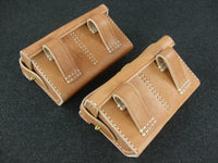 WWII IJA Type 38 Ammo Front Pouch T38 Pair