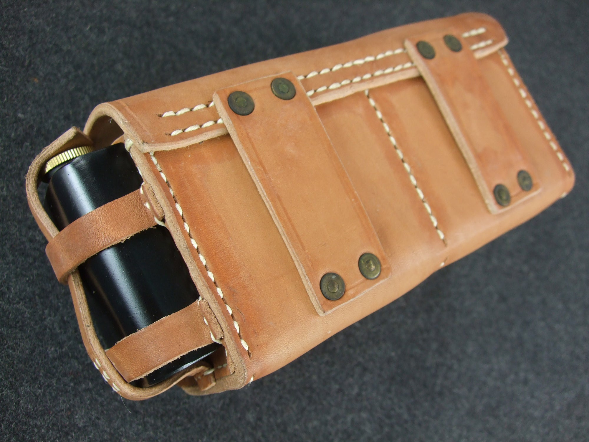 WWII IJA Rear Ammo Pouch With Oil Box| Hikimilitariashop