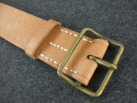 World War 2 WWII Japanese IJA Soldier EM Leather Belt