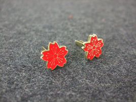 WWII Japan IJN Cherry Blossom Red X2