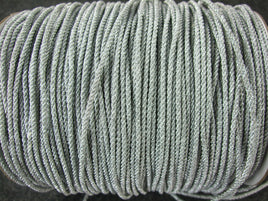 WWII German Officer Silver Collar Litzen Aluminum 2 Yard