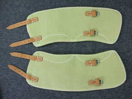 WW2 German Field Leggings Gaiter Sand Yellow