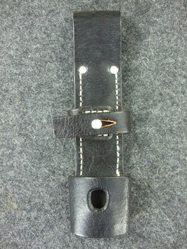 WWII German 98K Bayonet Leather Frog Late Type