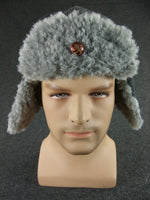 WW2 Finland Finnish M39 Winter Hat Officer Cap