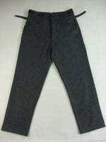 WWII Finnish M36 Dark Stone Grey Wool Field Trousers Pants