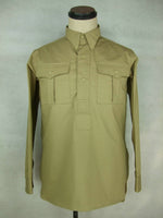 WW2 France French Enlisted M1935 M35 Cotton Service Shirt Khaki