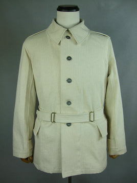 WW2 France French Army Model 1938 Bourgeron Jacket HBT Linen