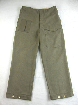 WW2 British Army P37 Battle Wool Pants Enlisted Soldier