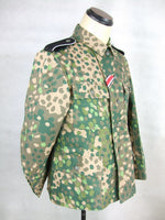 WWII German Elite HBT Pea Dot 44 Field Tunic