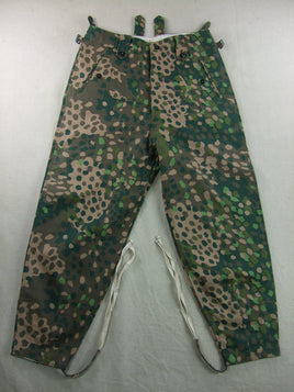 Pantalon de campagne HBT Pea Dot 44 de l'élite allemande de la Seconde Guerre mondiale 