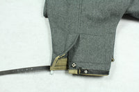 WWII German Mountain Troops M37 Stone Gray Wool Trousers Pants