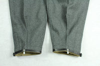 WWII German Mountain Troops M37 Stone Gray Wool Trousers Pants