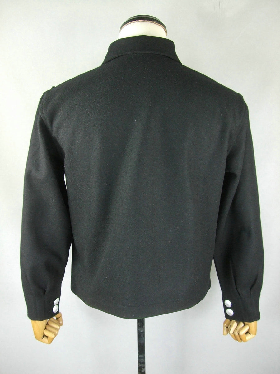 WW2 German HJ Black Wool Uniform Winter Smock| Hikimilitariashop