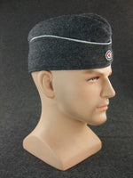 WWII German LW Side Cap Officer Wool