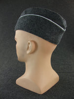 WWII German LW Side Cap Officer Wool