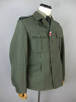 WWII German Elite M37 Field Grey Wool Tunic