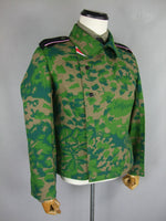 WWII German Palm Forest Camo Panzer Wrap Tunic Spring