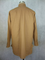 WWII German M42 Luftwaffe Tropical Shirt Tan M43 Service Shirt Tan