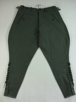 WW2 German Officer M36 Wool Field Gray Breeches