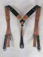 WW2 German Genuine Leather Y-Straps Extenders