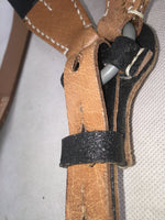 WW2 German Genuine Leather Y-Straps Extenders